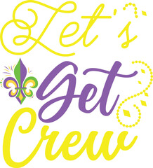 Obraz premium Mardi gras svg t shirt Design