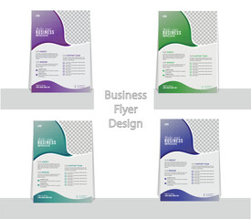 Business Flyer design template for business