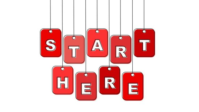 red tag video animation start here
