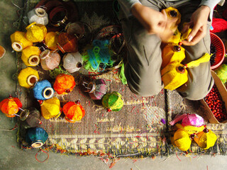 Handmade lanterns in Hoi An, Vietnam © Paitoon