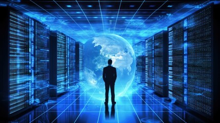 Obraz premium Significance IT infrastructure