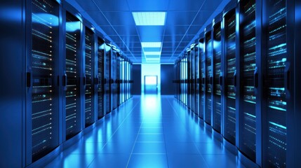 Fototapeta premium Virtualization and its significance in IT infrastructure