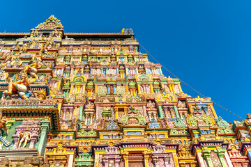 Captivating beauty of a temple in its picturesque surroundings, where the architectural splendour...