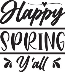 Naklejka premium Spring svg