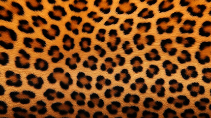 Fototapeta na wymiar Leopard Skin Texture Pattern print. made with generated ai.