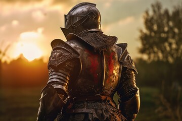 Knight in medieval times