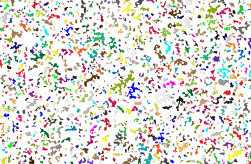 Colorful vector mosaic pattern from rainbow color palette (red, orange, violet, yellow, green, blue) colors for arts backgrounds