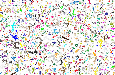 Colorful vector mosaic pattern from rainbow color palette (red, orange, violet, yellow, green, blue) colors for arts backgrounds