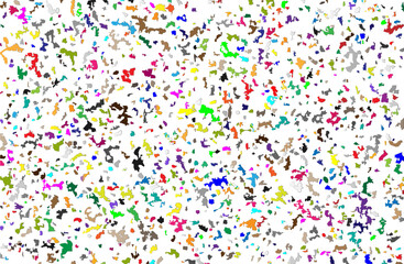 Colorful vector mosaic pattern from rainbow color palette (red, orange, violet, yellow, green, blue) colors for arts backgrounds