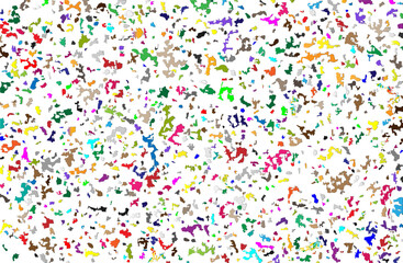 Colorful vector mosaic pattern from rainbow color palette (red, orange, violet, yellow, green, blue) colors for arts backgrounds