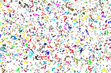 Colorful vector mosaic pattern from rainbow color palette (red, orange, violet, yellow, green, blue) colors for arts backgrounds