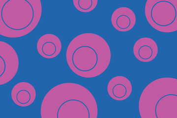 3D rendering of a symbol made of pink spheres