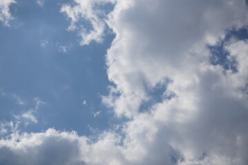 Obraz premium blue sky with clouds