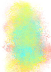 Obraz na płótnie Canvas Multicolored splash background