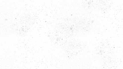 A digitally created illustration of falling snowflakes and bokeh with a transparent background. 