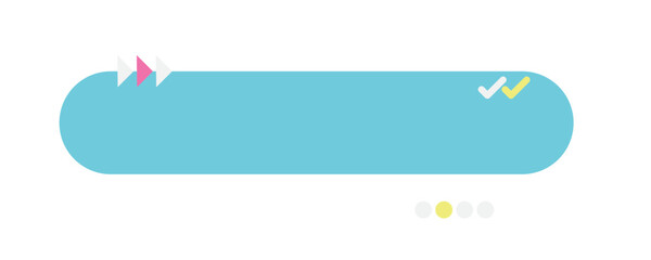 Vibrant Pill Shape Label 5