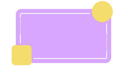 Vibrant Rectangle Textbox 10