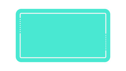 Vibrant Rectangle Textbox 9
