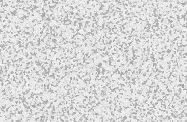 Christmas illustration with white blurred and clear snowflakes on gray background. White wallpaper.