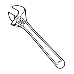 Wrench Icon For Logo And More
