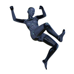 女性サイボーグ