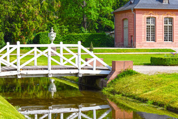 Schlossgarten des Schwetzinger Schlosses in Schwetzingen, Baden-Württemberg