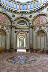 Innenansicht der Moschee im Schwetzinger Schlossgarten