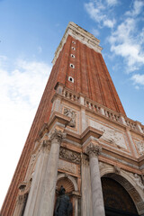 St Mark's Campanile in Venice, Italy