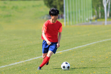 Obraz premium サッカー フットボール