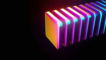 Abstract rainbow rectangles