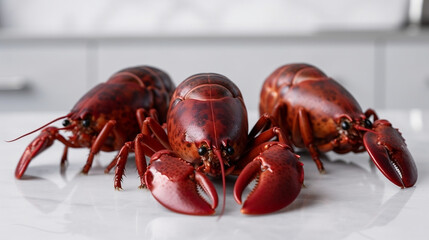 Lobster Seafood Sea Animal image created by Generative AI
