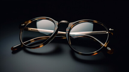 Eyeglasses, Eyewear, Glasses image created by Generative AI