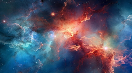 photo ultra detailed nebula abstract