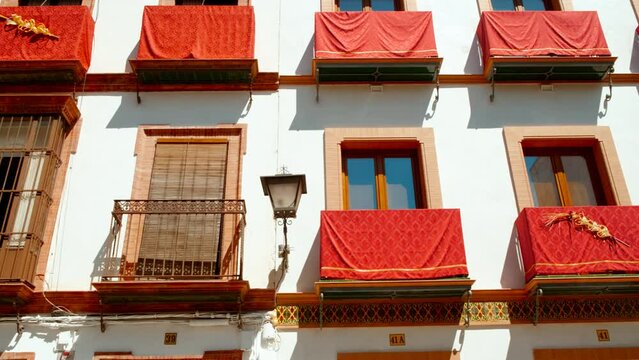 Traiana Quarter, Seville, Andalusia, Spain, picturesque riverside neighborhood, known for its lively atmosphere, tapas bars, and traditional houses