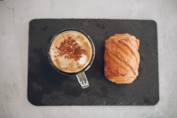 Coffee and Croissant