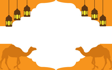 Naklejka premium Idul Adha Background