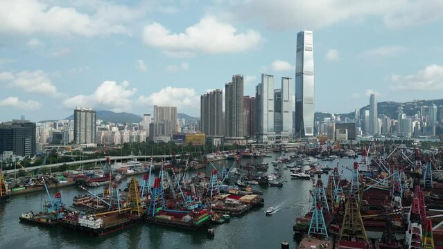 Harbor Haven: Yau Ma Teis Tranquil Typhoon Shelter, June 3 2023