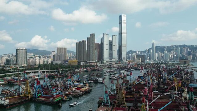 Harbor Haven: Yau Ma Teis Tranquil Typhoon Shelter, June 3 2023