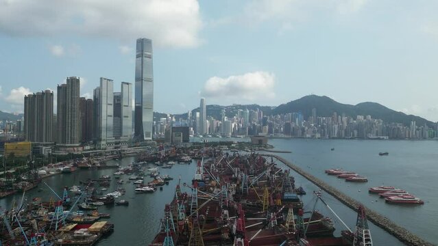 Harbor Haven: Yau Ma Teis Tranquil Typhoon Shelter, June 3 2023