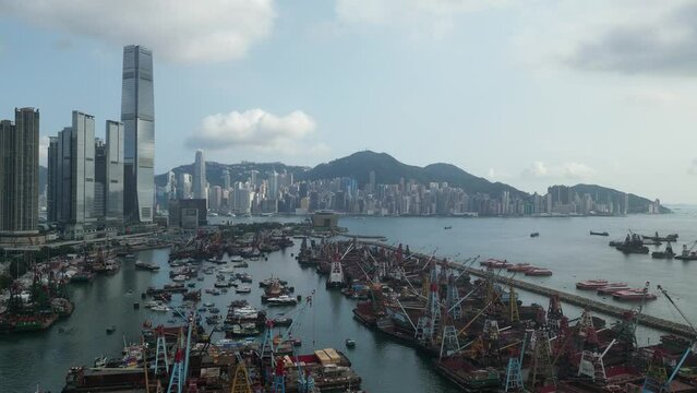 Harbor Haven: Yau Ma Teis Tranquil Typhoon Shelter, June 3 2023