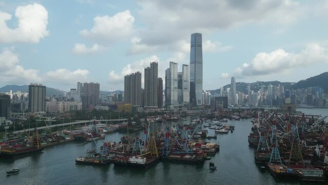 Harbor Haven: Yau Ma Teis Tranquil Typhoon Shelter, June 3 2023