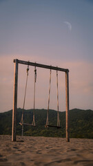 swing on the beach