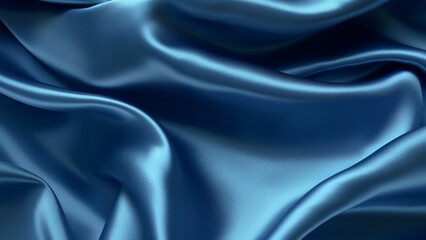 Fototapeta premium blue satin background