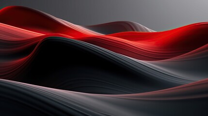 the wave effect with red and black stripes in one image background