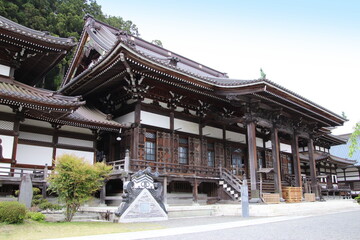 身延山久遠寺の境内風景