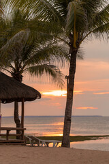 Sunset in Cebu, Philippines.