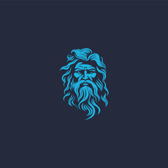 Zeus logo design vector illustration © Leyde