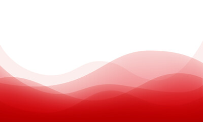 赤の波型グラデーションの背景素材