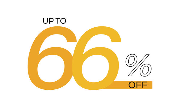 up to 66% off vector template, 66% off discount, 66 percent off discount sale background