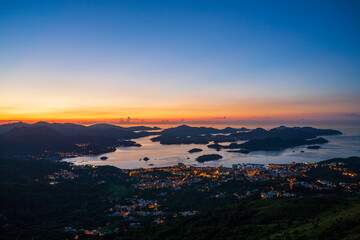 Saikung Skyline from Ma On Shan
